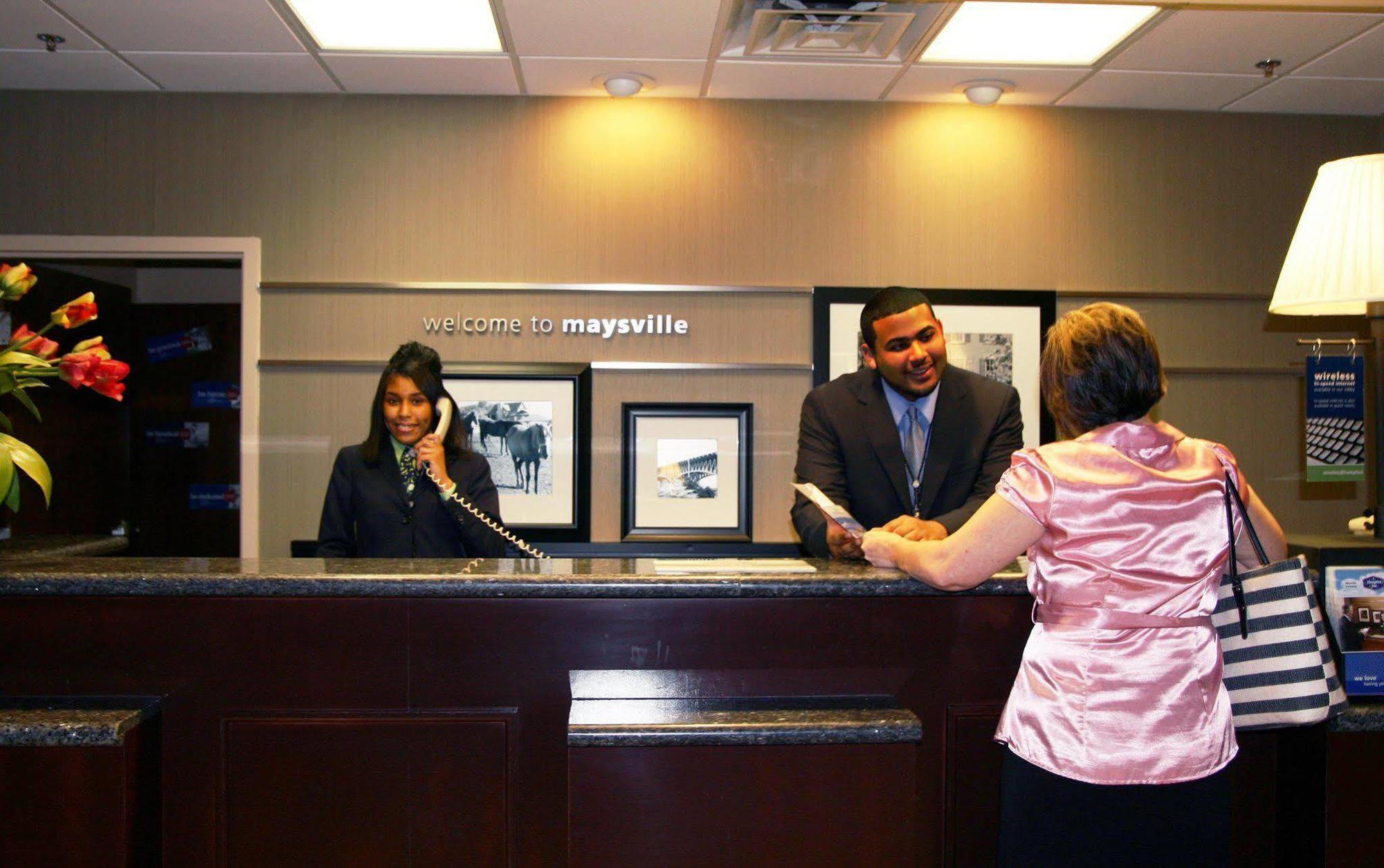 Hampton Inn Maysville Interiør billede